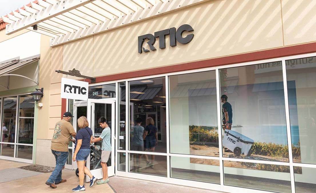 Tanger Outlet RTIC Store in Texas City, Texas