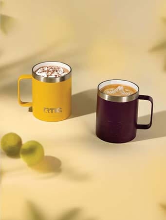RTIC Coffee Mug: 6 Hrs Hot, 24 Hrs Cold, Ceramic-Lined RTIC Coffee Mug: 6 Hrs Hot, 24 Hrs Cold, Ceramic-Lined