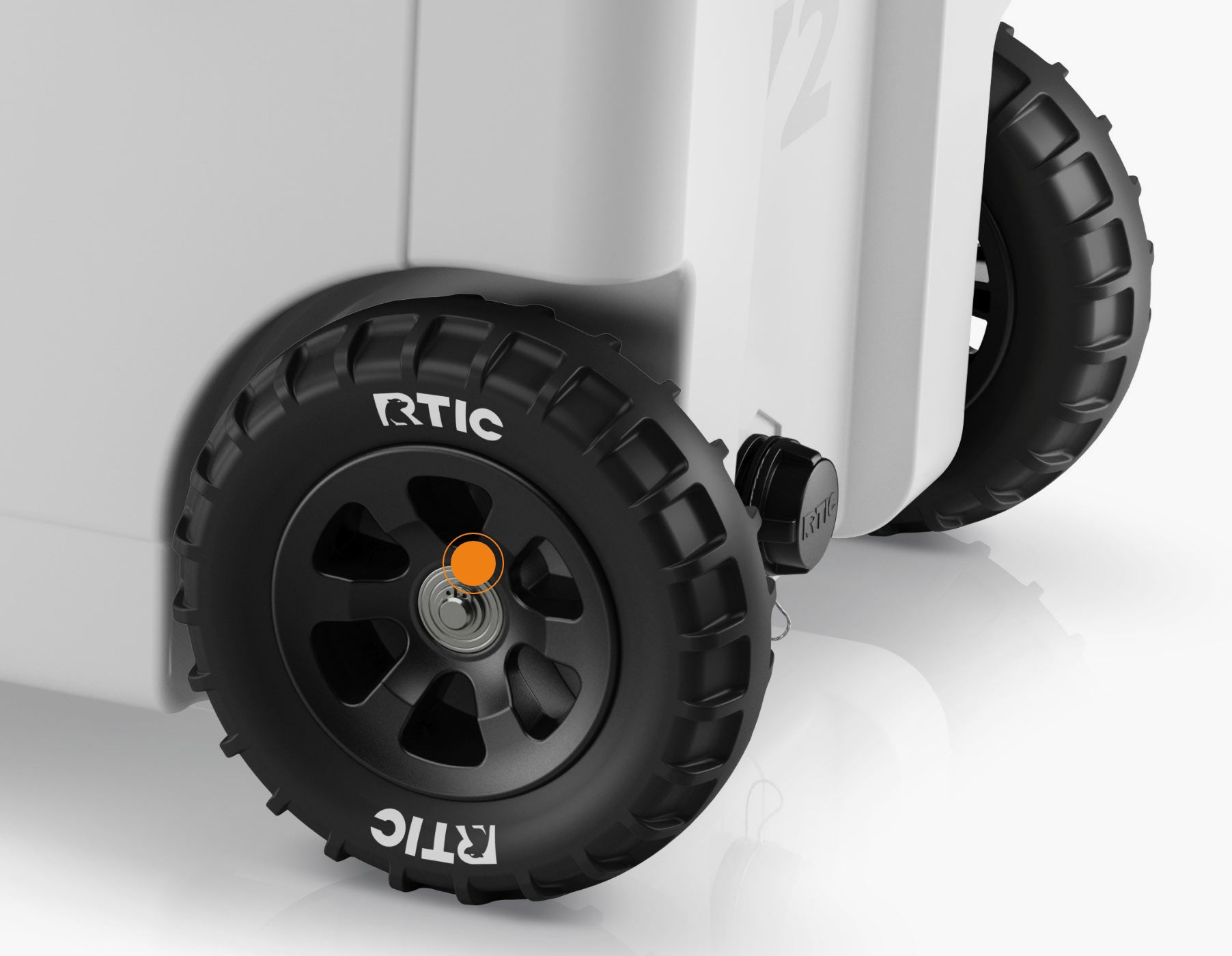 Rtic Cooler 110 Wheel Tire Axle Kit--COOLER NOT INCLUDED
